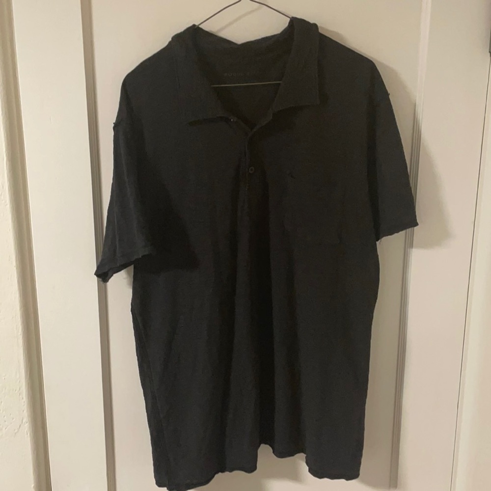 Men’s Rogue State Linen Polo